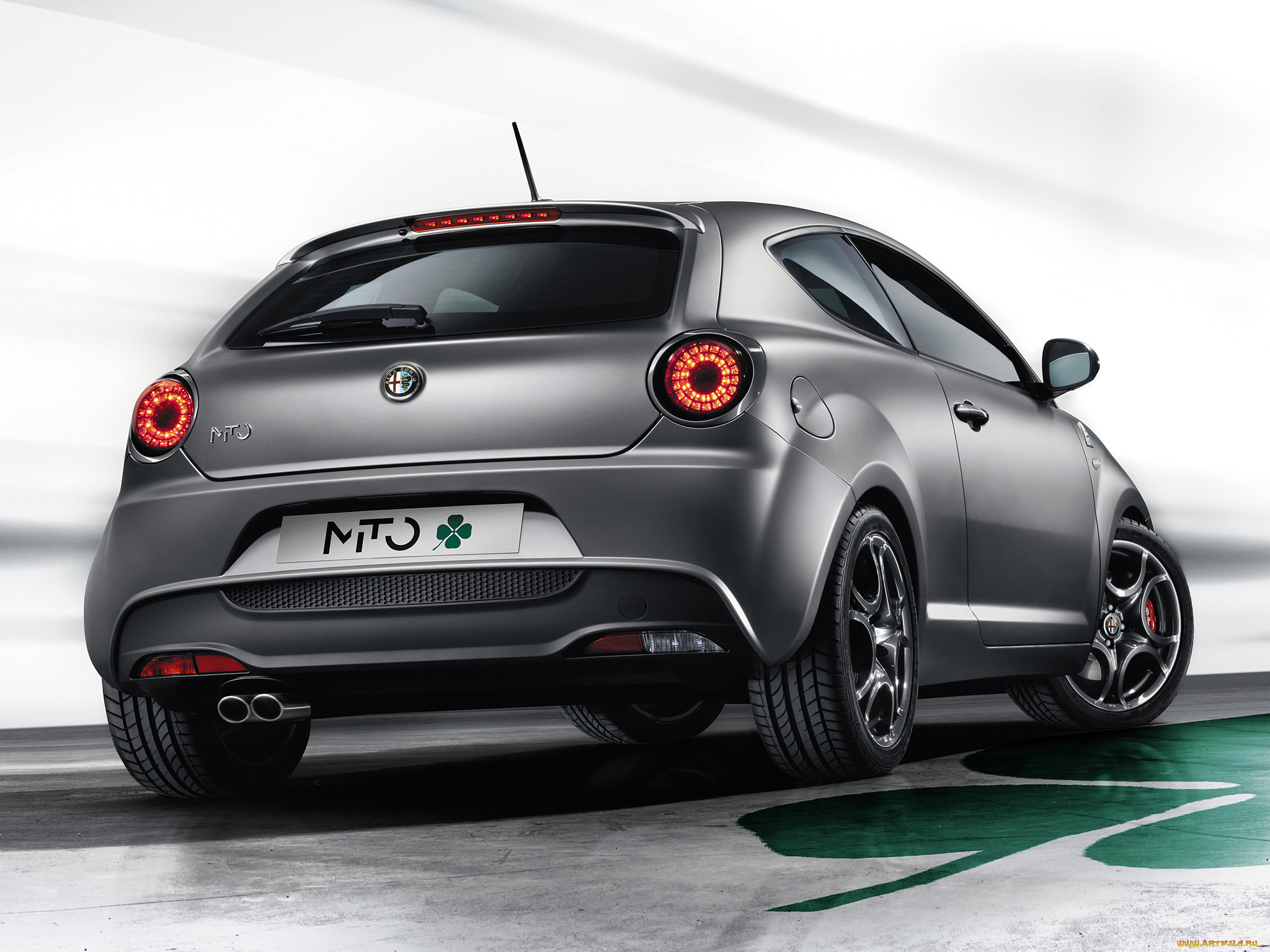 , alfa romeo, mito, alfa, romeo, 2014, 955, verde, quadrifoglio